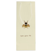 Sac Cadeau Pour Bouteille Abeille (Dos)