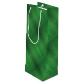 Sac Cadeau Pour Bouteille Acceptation | Motif de Boho écologique (Dos Angle)