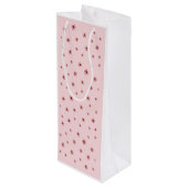 Sac Cadeau Pour Bouteille Aimer comme vin Valentine (Dos Angle)