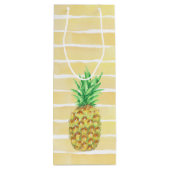 Sac Cadeau Pour Bouteille Ananas (Dos)