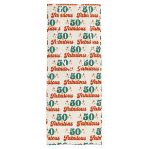 Sac Cadeau Pour Bouteille Anniversaire Vintage Retro 50 Ans Incroyable