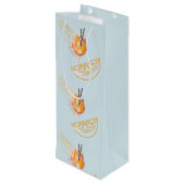Sac Cadeau Pour Bouteille Aperol O'Clock (Dos Angle)