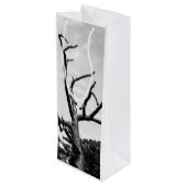 Sac Cadeau Pour Bouteille arbre libre (Dos Angle)