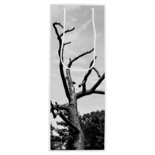 Sac Cadeau Pour Bouteille arbre libre
