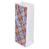 SAC CADEAU POUR BOUTEILLE ARBRES (Devant Angle)