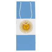 Sac Cadeau Pour Bouteille Argentina flag (Dos)