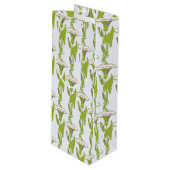 Sac Cadeau Pour Bouteille Art Nouveau lumière Ipomoea papier peint floral ar (Devant Angle)