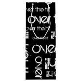 Sac Cadeau Pour Bouteille Au-dessus de la colline (Dos)