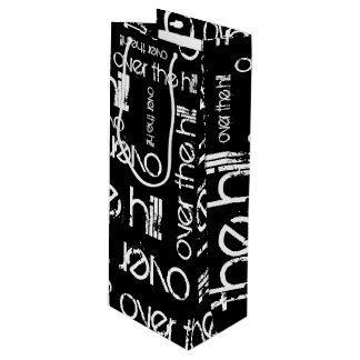 Sac Cadeau Pour Bouteille Au-dessus de la colline