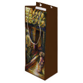 Sac Cadeau Pour Bouteille Au nord du cirque (Dos Angle)