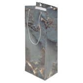 Sac Cadeau Pour Bouteille Azurael (Dos Angle)