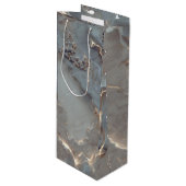 Sac Cadeau Pour Bouteille Azurael (Devant Angle)