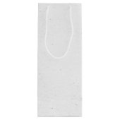 Sac Cadeau Pour Bouteille Baguette d'anniversaire Figure Girl avec verre de (Dos)