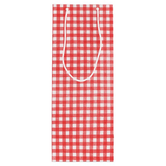 Sac Cadeau Pour Bouteille Baguette d'anniversaire Figure Girl avec vin rouge (Dos)