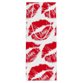 Sac Cadeau Pour Bouteille baisers rouge à lèvres (Dos)