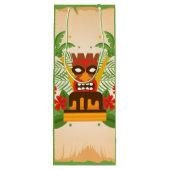 Sac Cadeau Pour Bouteille Bar Tropical Luau Tiki Amusant Retro Hawaiian Anni (Dos)