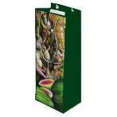 Sac Cadeau Pour Bouteille Beaucoup d'hommes, beaucoup de melons, Budapest (Dos Angle)