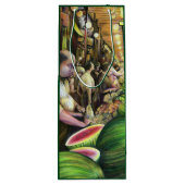 Sac Cadeau Pour Bouteille Beaucoup d'hommes, beaucoup de melons, Budapest (Dos)