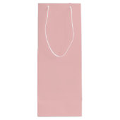 Sac Cadeau Pour Bouteille Bébé rose (Dos)