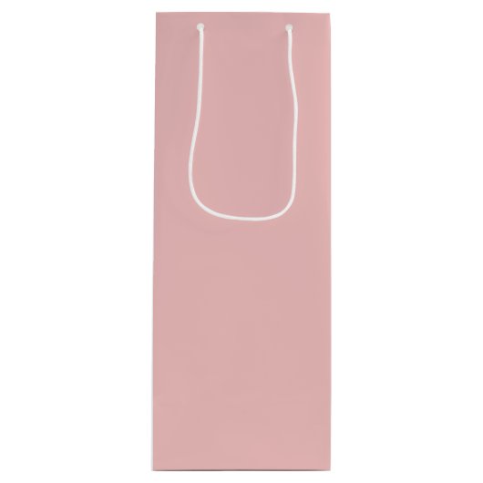 Sac Cadeau Pour Bouteille Bébé rose (Devant)