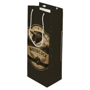 Sac Cadeau Pour Bouteille Bécasse 