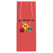 Sac Cadeau Pour Bouteille Bénédiction de Noël (Dos)