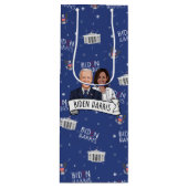 Sac Cadeau Pour Bouteille Biden Harris (Devant)