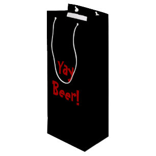 Sac Cadeau Pour Bouteille Bière de Yay !
