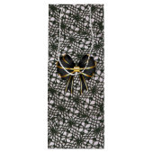 Sac Cadeau Pour Bouteille Black Pearl Lace et Bow (Dos)
