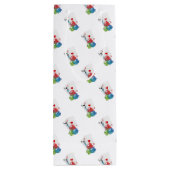 Sac Cadeau Pour Bouteille Blackjack avec jetons de poker (Dos)