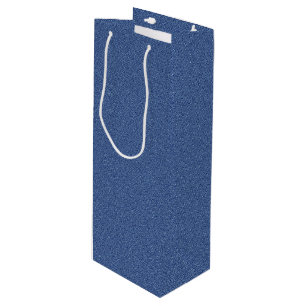 Sac Cadeau Pour Bouteille Blues-jean fraîches de denim