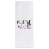 Sac Cadeau Pour Bouteille Boire des sorcières (Dos)