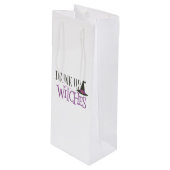 Sac Cadeau Pour Bouteille Boire des sorcières (Devant Angle)