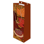 Sac Cadeau Pour Bouteille Bonnes notes d'amis (Dos Angle)