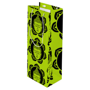 Sac Cadeau Pour Bouteille Bouddha décoratif
