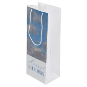 Sac Cadeau Pour Bouteille Boudin Clouds (Devant Angle)
