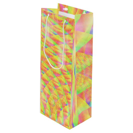 Sac Cadeau Pour Bouteille Bright Interference [Wine] par Kenneth Yoncich (Devant Angle)