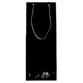 Sac Cadeau Pour Bouteille Brilliant Diamonds Luxury Nouvel An 2025 (Dos)