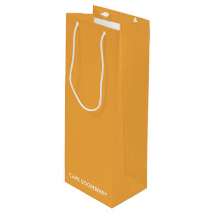 Sac Cadeau Pour Bouteille Cape Gooseberry yellow color name