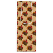 Sac Cadeau Pour Bouteille Caricature mignonne Turquie (Devant)