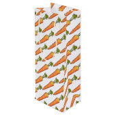 Sac Cadeau Pour Bouteille Carotte (Dos Angle)