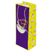 Sac Cadeau Pour Bouteille Cereal Bowl Slepover fête d'anniversaire (Dos Angle)