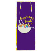 Sac Cadeau Pour Bouteille Cereal Bowl Slepover fête d'anniversaire (Dos)