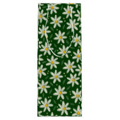 Sac Cadeau Pour Bouteille Champ de marguerites (Dos)