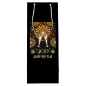 Sac Cadeau Pour Bouteille Champagne et feux d'artifice Nouvel An Réveillon 2 (Dos)