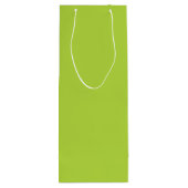 Sac Cadeau Pour Bouteille Chartreuse White Monogramme Mariage Merci (Dos)