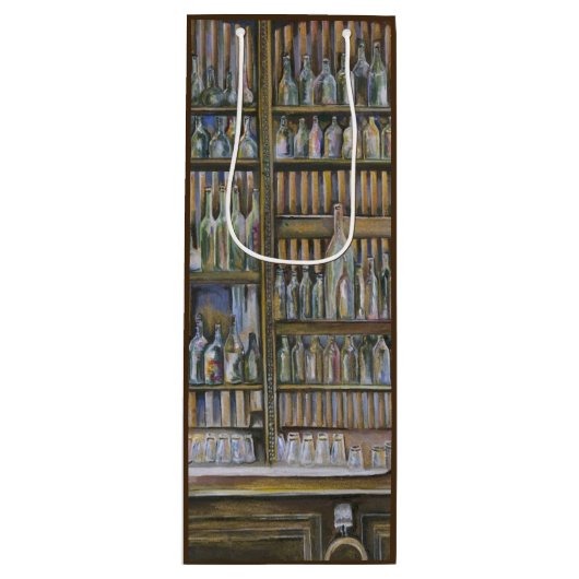 Sac Cadeau Pour Bouteille Chaud, mais pas en mouvement (Devant)