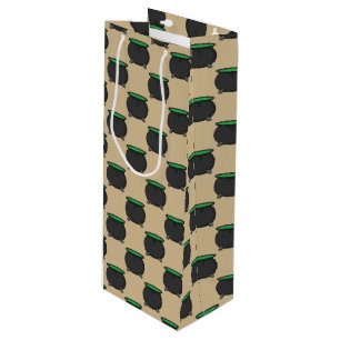 Sac Cadeau Pour Bouteille Chaudron de sorcière