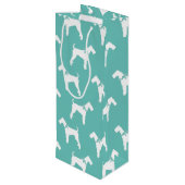 Sac Cadeau Pour Bouteille Chien Chien Chien Airedale (Dos Angle)