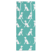 Sac Cadeau Pour Bouteille Chien Greyhound Chig Puppy (Dos)